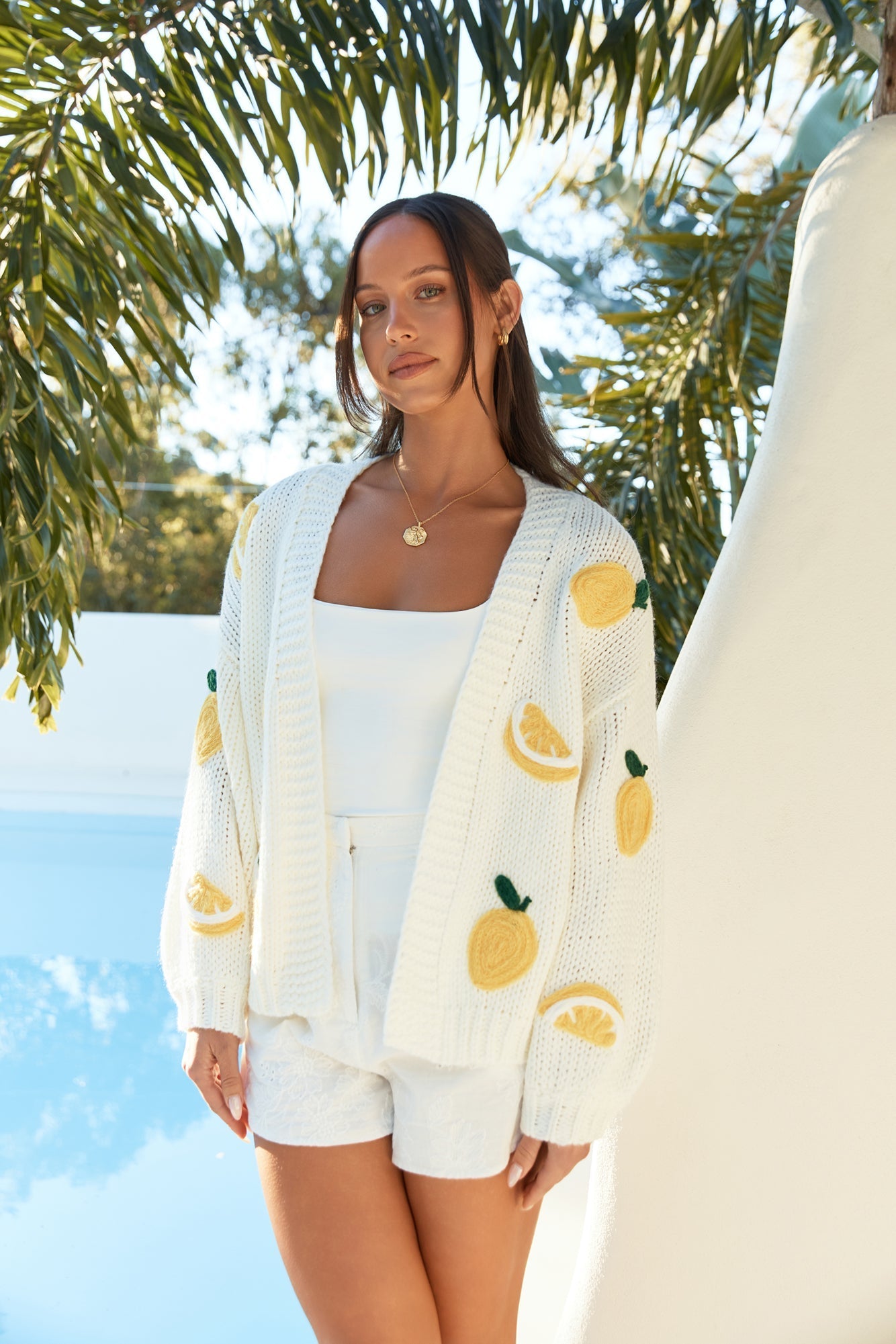 Lemonade Spritz Cardigan Yellow