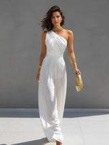 Minimalist Off-Shoulder Jumpsuit