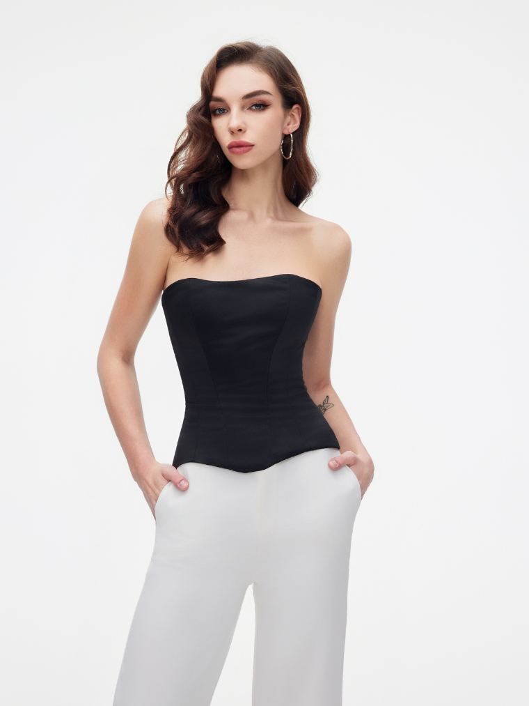 Luxurious Satin Corset for a Flawless Silhouette
