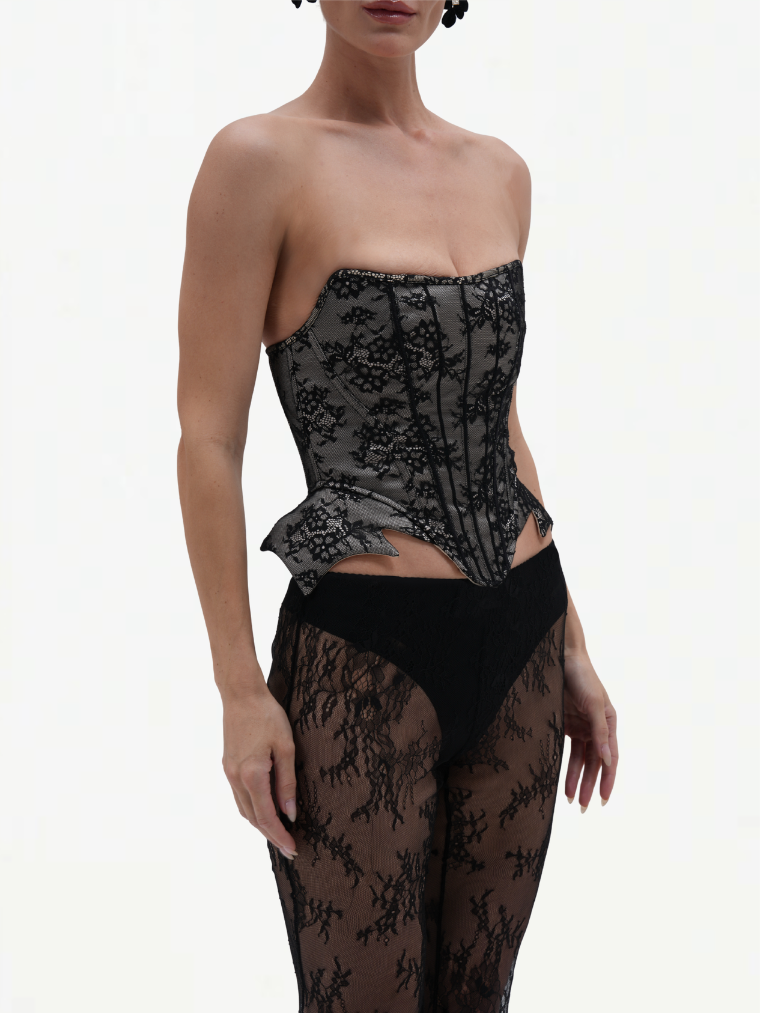 Emerald Luxe Couture Corset