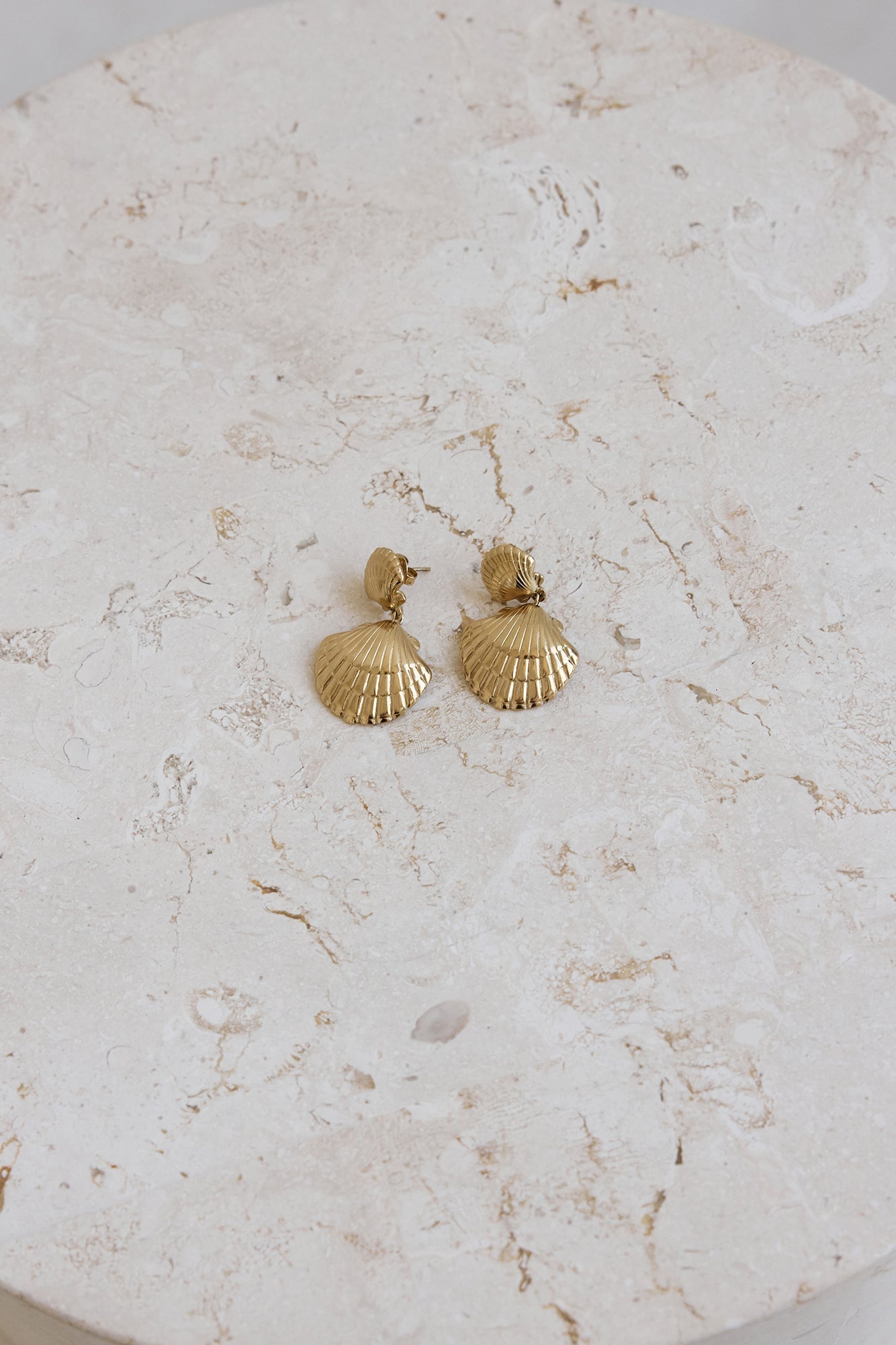 18k Gold Plated Dreams And Reality Earrings Gold