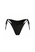 Gia Tie-Side Cheeky Bottom Black