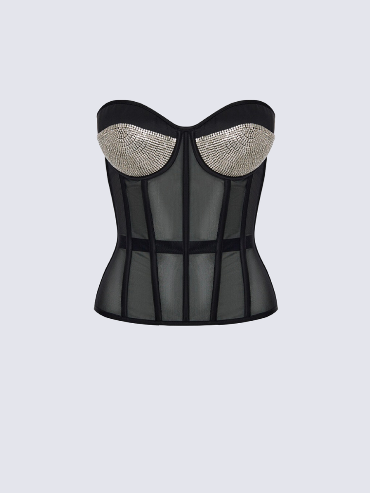 Black Temptation Rhinestones – Sparkling Crystal Embellishments