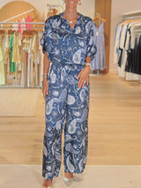 Bohemian Ocean Print Shirt