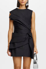 Exquisite and Unique Layered Mini Dress