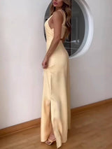 Unique Sexy Lace-Up Loose Jumpsuit