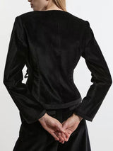 Elegant Chic High-Waist Pocketed French Flared Trousers