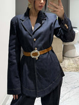 Casual Denim Long-Sleeved Shirt