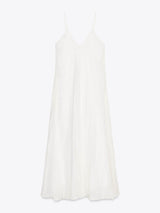 Sophisticated Resort Style Linen Blend Pocket Maxi Dress