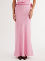 Elegant Satin Elastic Fishtail Skirt