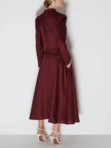 Elegant Asymmetric Short Blazer