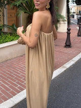 Casual Wrap Neck Fashionable Jumpsuit