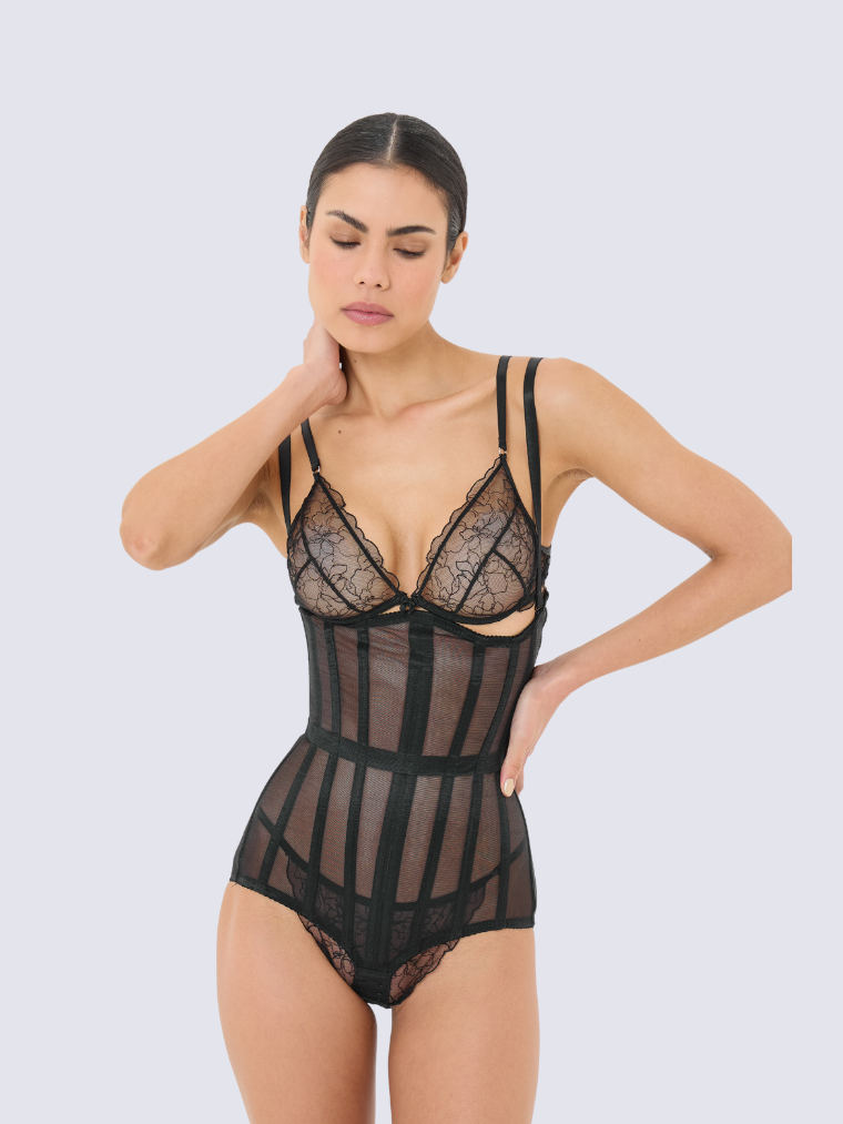 Caped Bodysuit