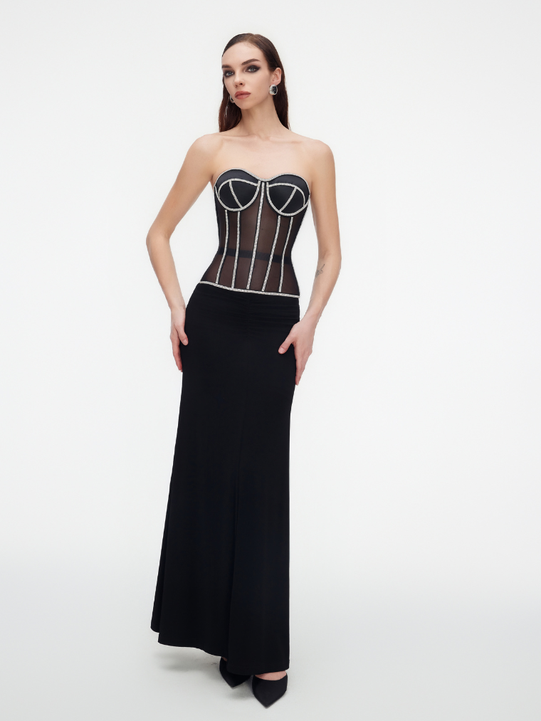Secret-Form Shaping Bra with Sparkling Rhinestones