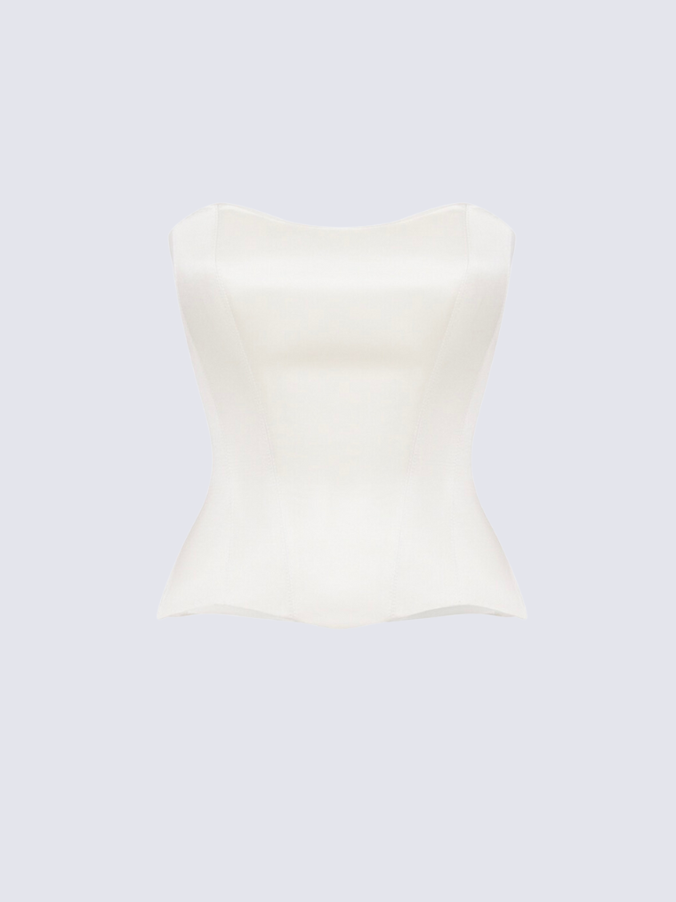 Luxurious Satin Corset for a Flawless Silhouette
