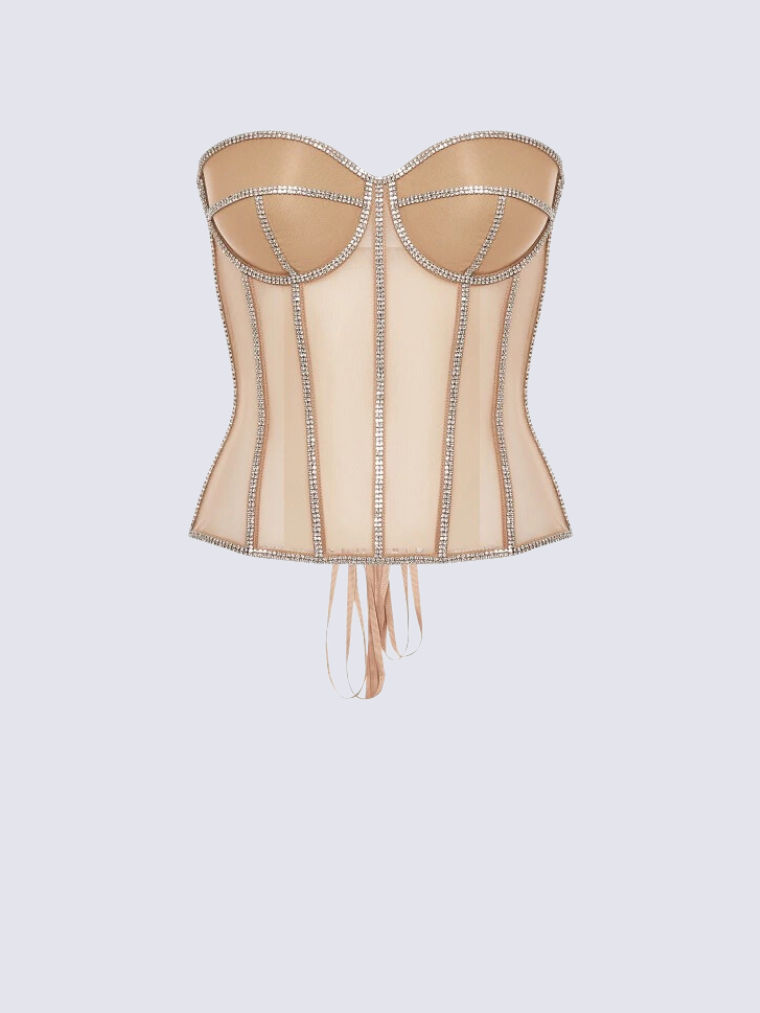 Secret-Form Shaping Bra with Sparkling Rhinestones