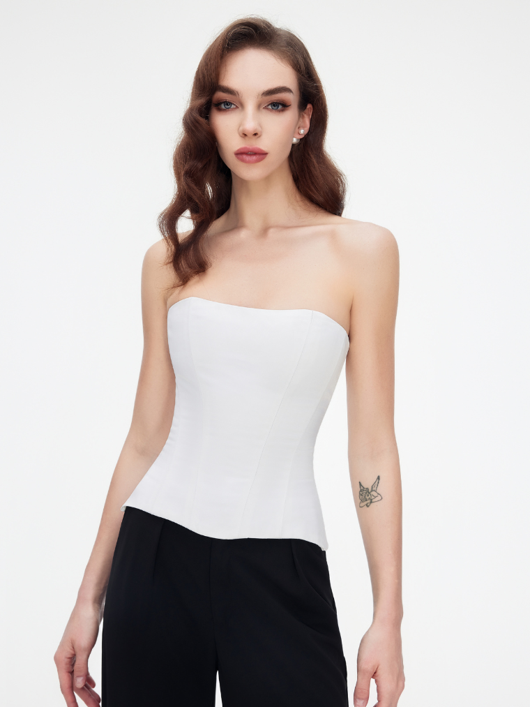 Luxurious Satin Corset for a Flawless Silhouette