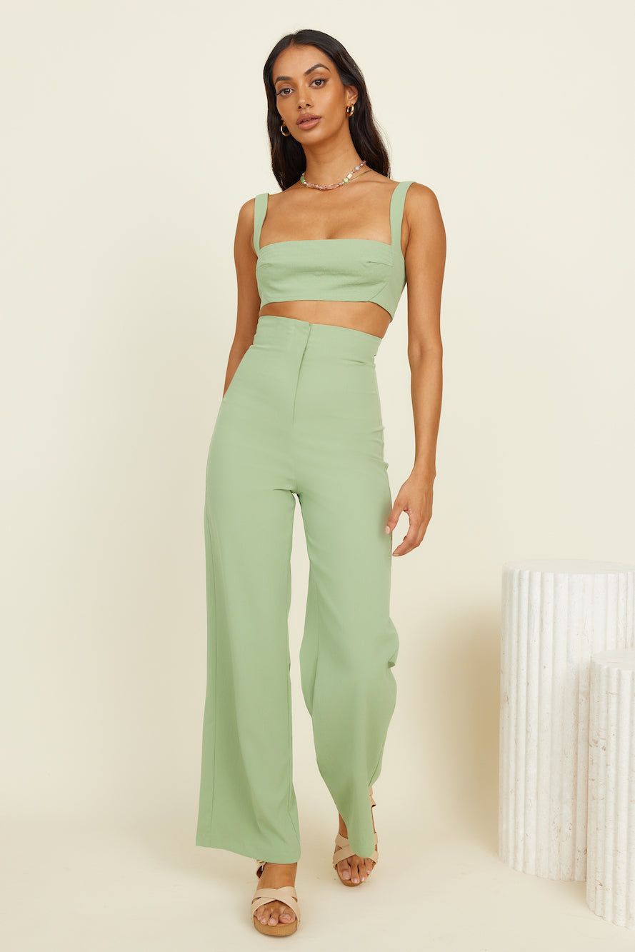 Memories Of Us Pants Green