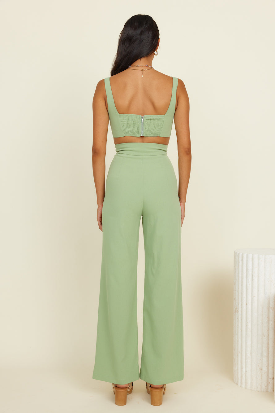 Memories Of Us Pants Green