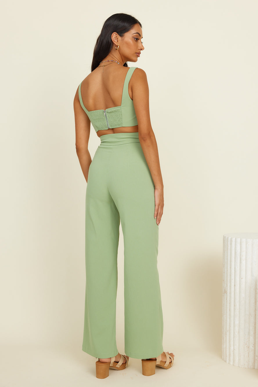 Memories Of Us Pants Green