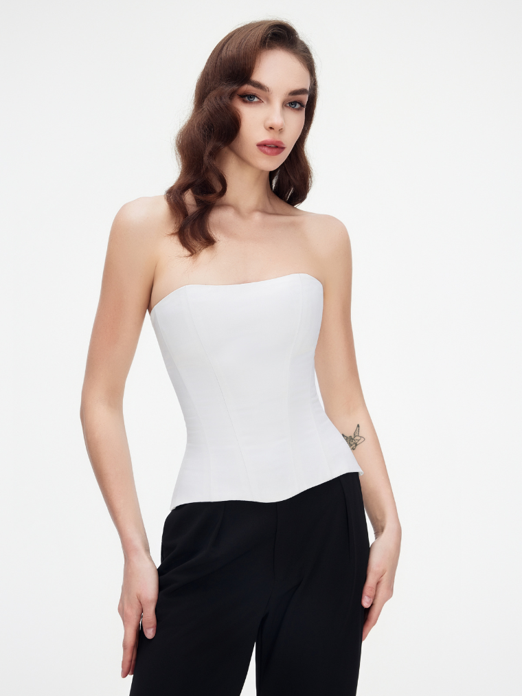 Luxurious Satin Corset for a Flawless Silhouette