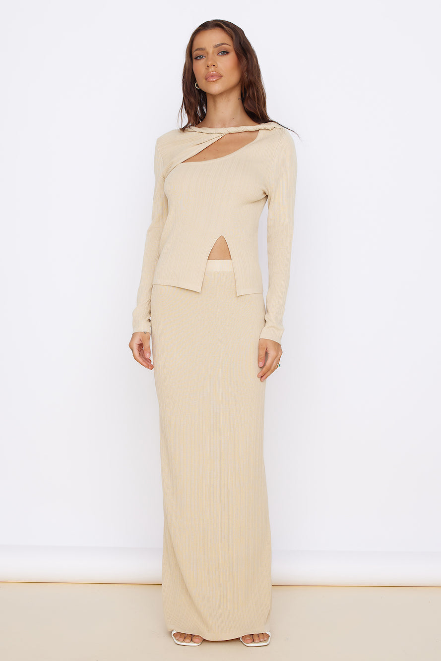 Garden of Eden Top Beige