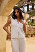 Blair Vest Top White
