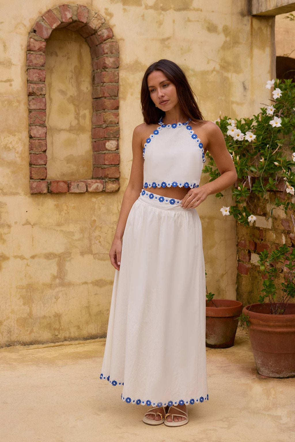 Nicola Rose Set White