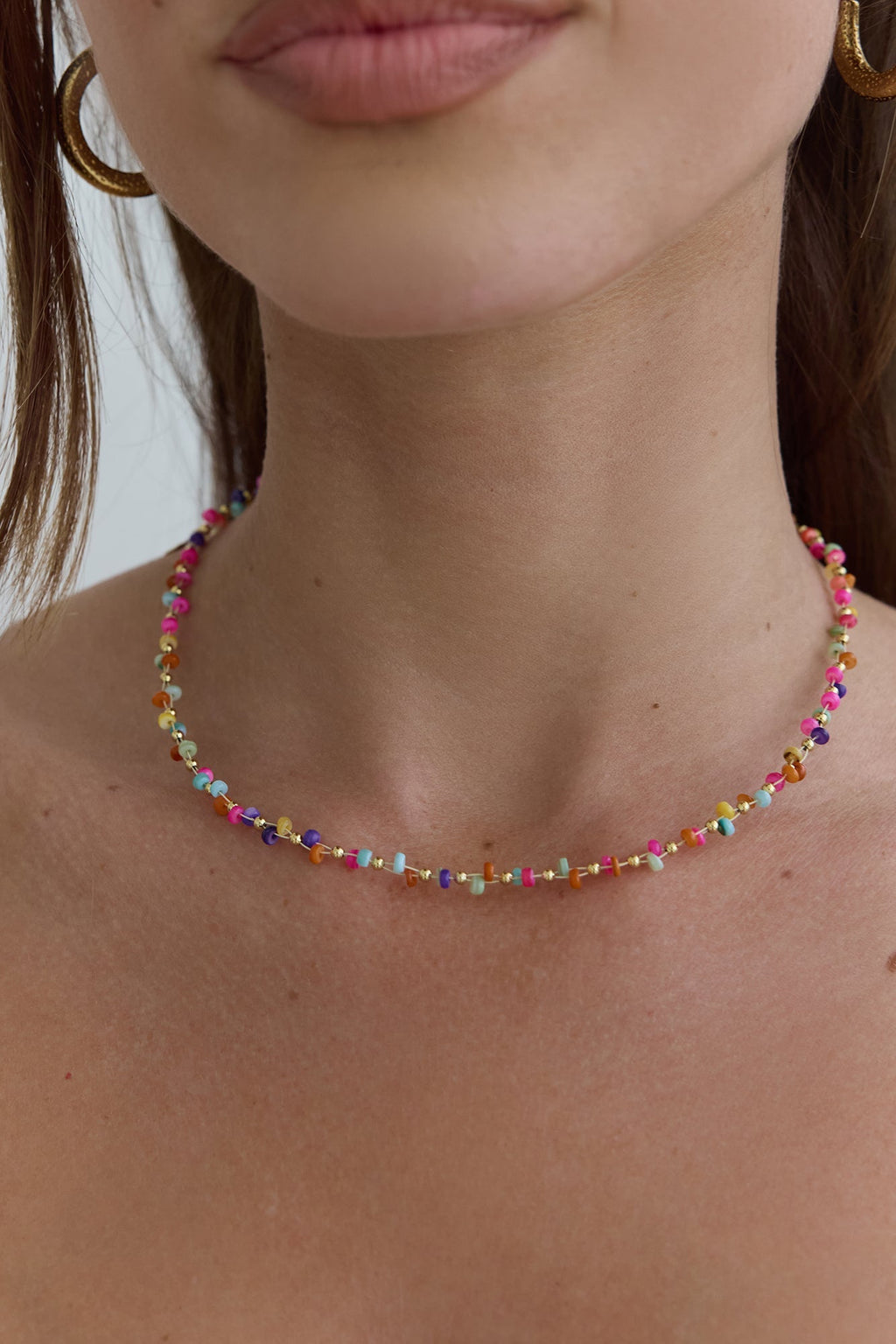 Sun Horizon Necklace Multi