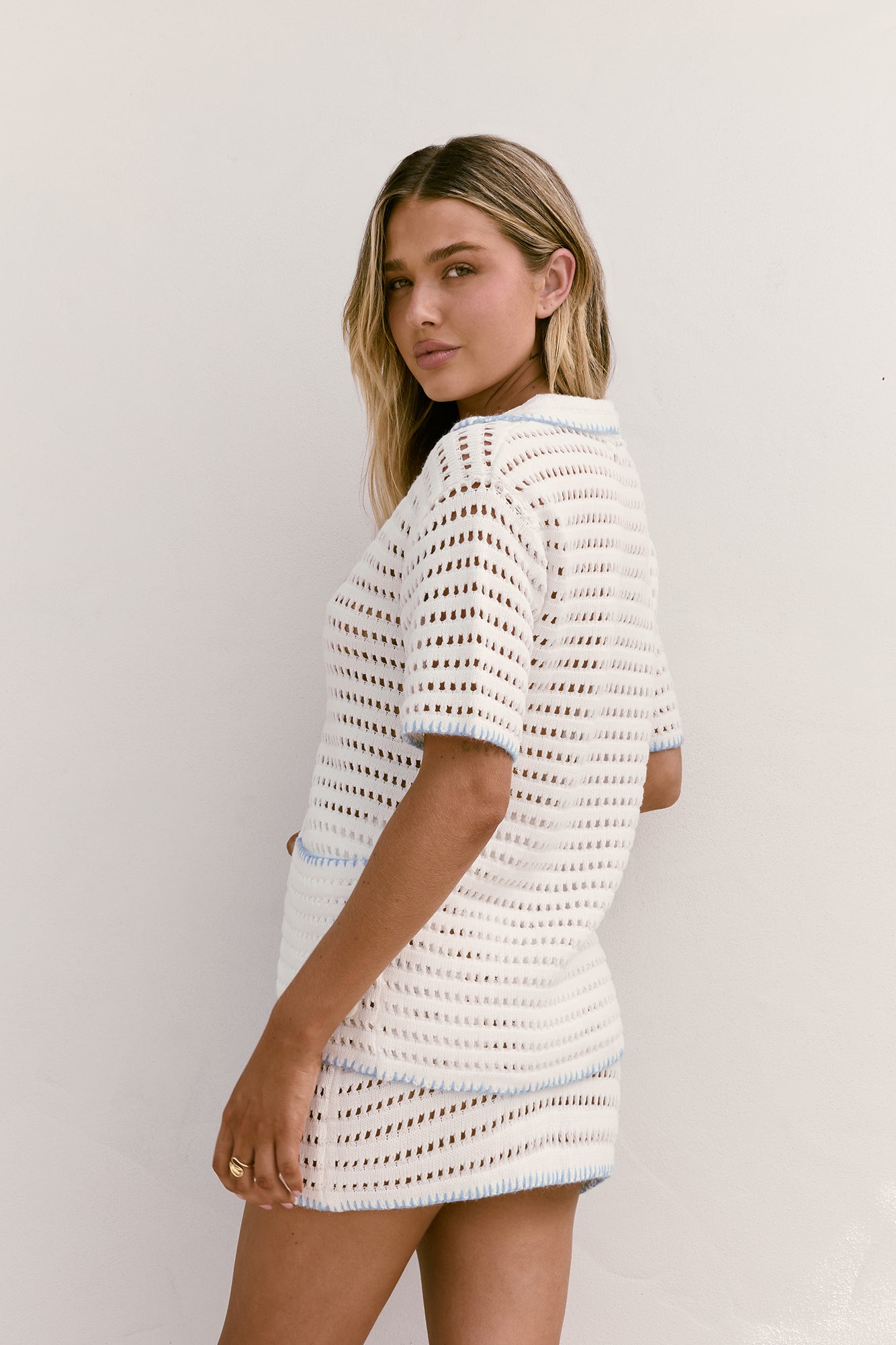Avalon Knit Top Blue