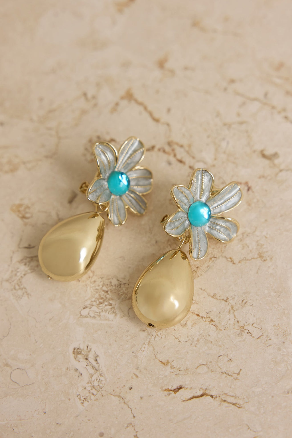 Sand Bar Earrings Gold