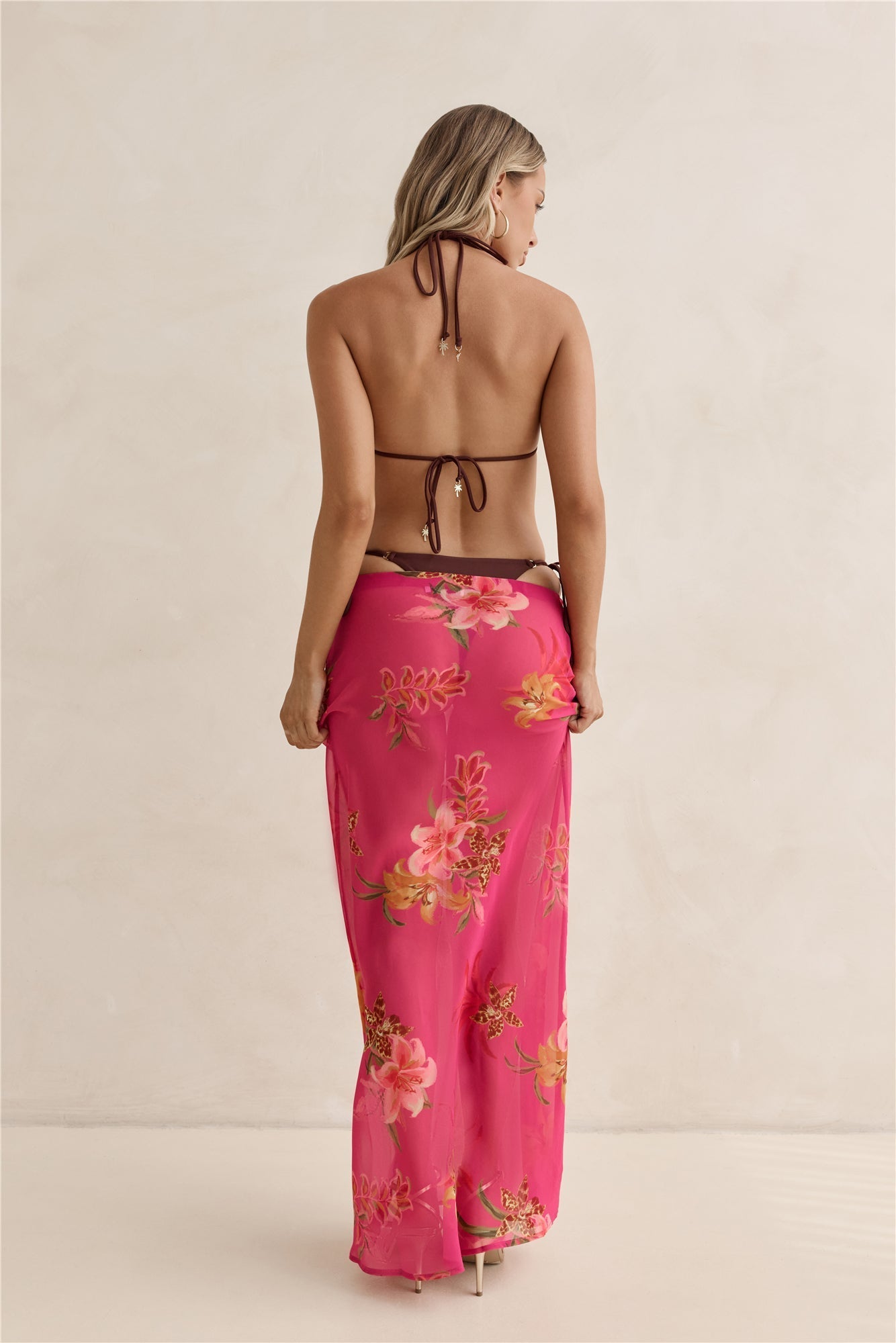 Soft Island Dreams Maxi Skirt Pink
