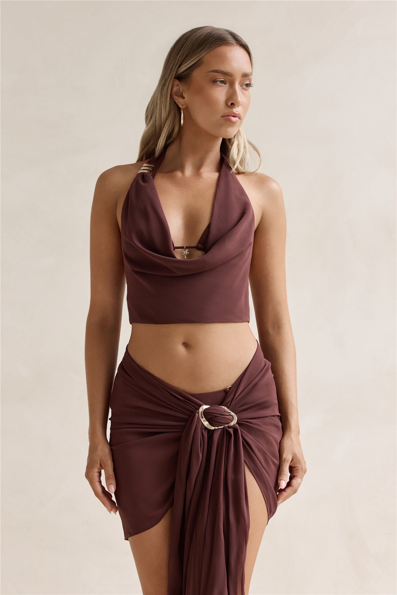 Island Twilight Sarong Chocolate