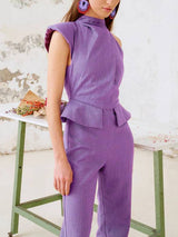 Asymmetric Design Jumpsuit