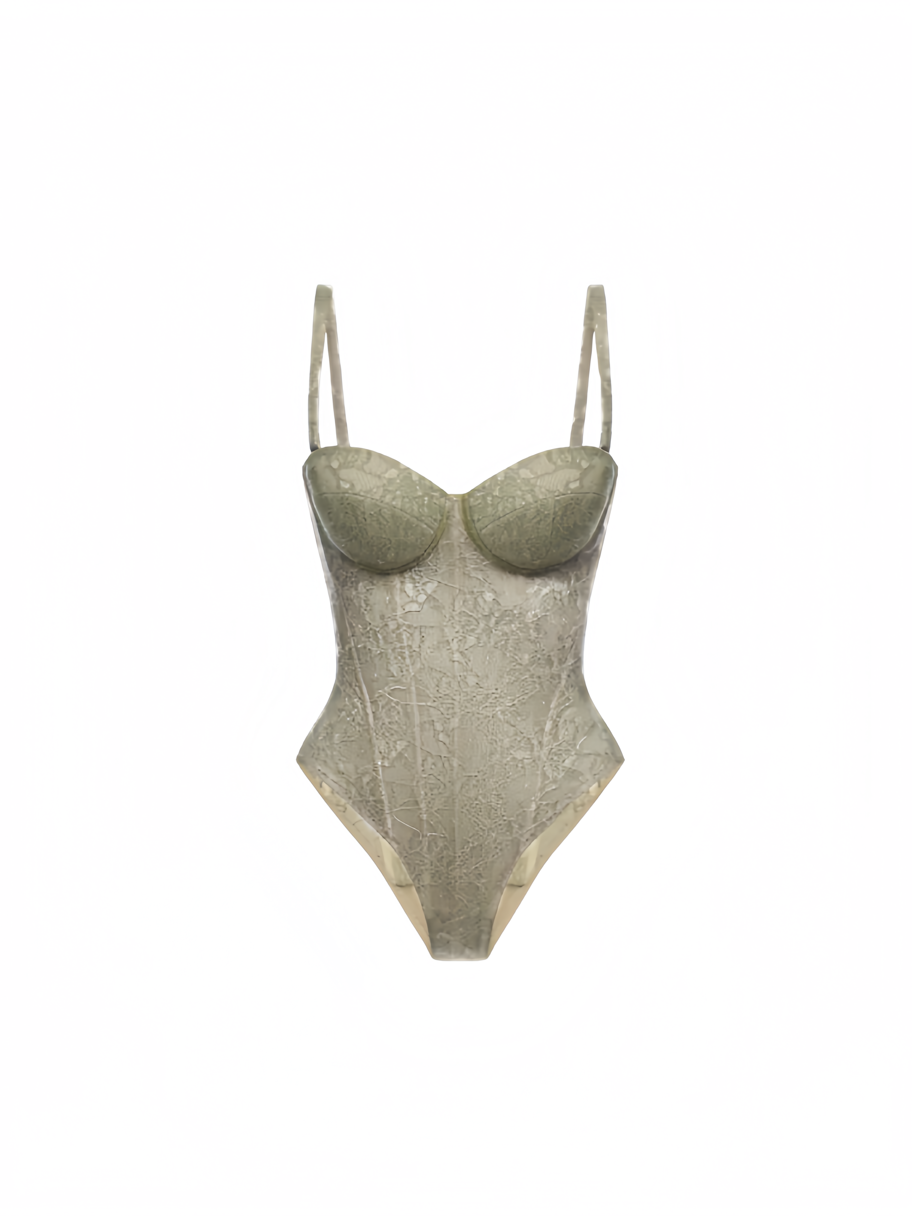 Moss Luxe Corset – Elegant, Sculpted Silhouette
