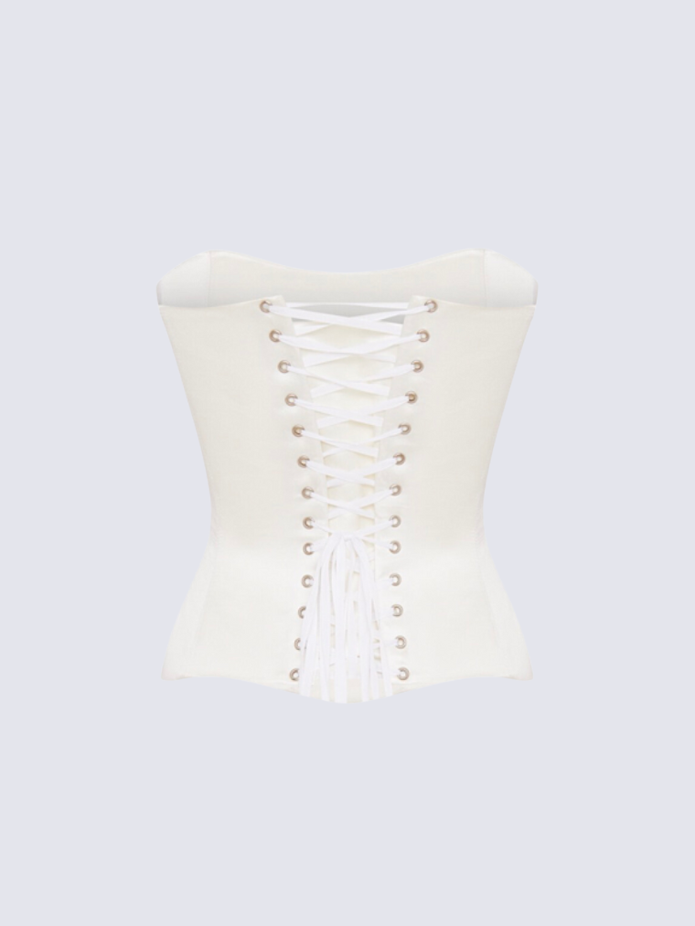 Luxurious Satin Corset for a Flawless Silhouette