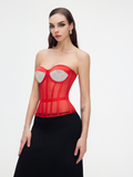 Temptation Red Rhinestones - Sparkling Crystal Accent
