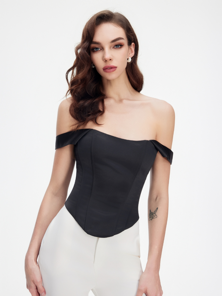 Sia Corset - Elegant Waist-Cinching Corset for a Sleek, Hourglass Silhouette