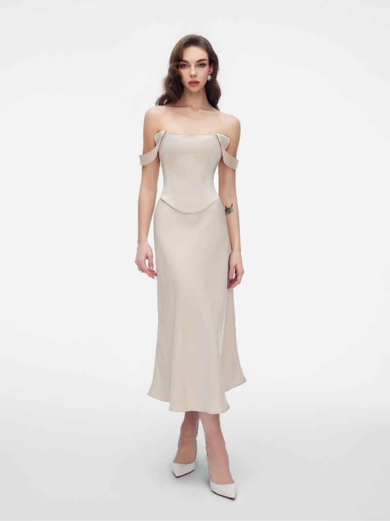 Sia Corset - Elegant Waist-Cinching Corset for a Sleek, Hourglass Silhouette