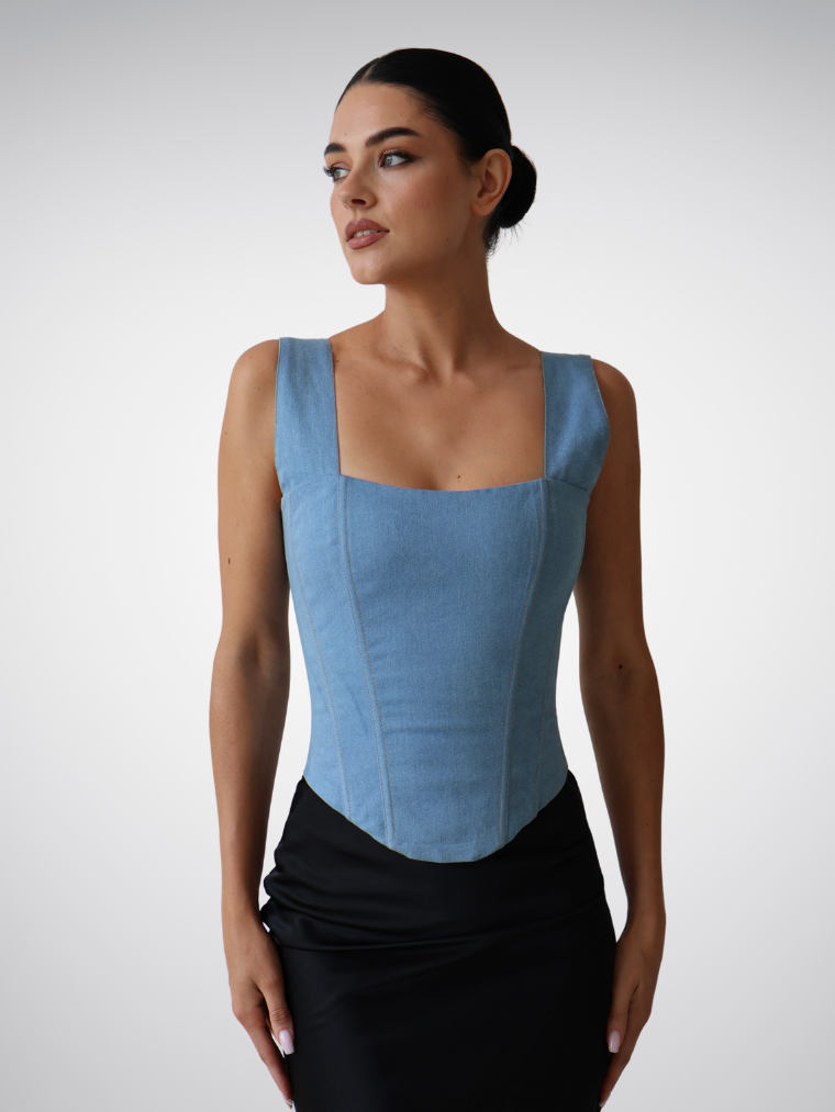 Vita Corset - Sculpted Waist Cincher for an Elegant Silhouette
