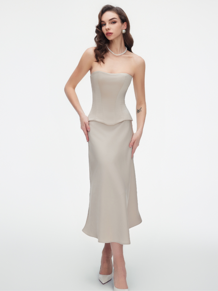 Luxurious Satin Corset for a Flawless Silhouette