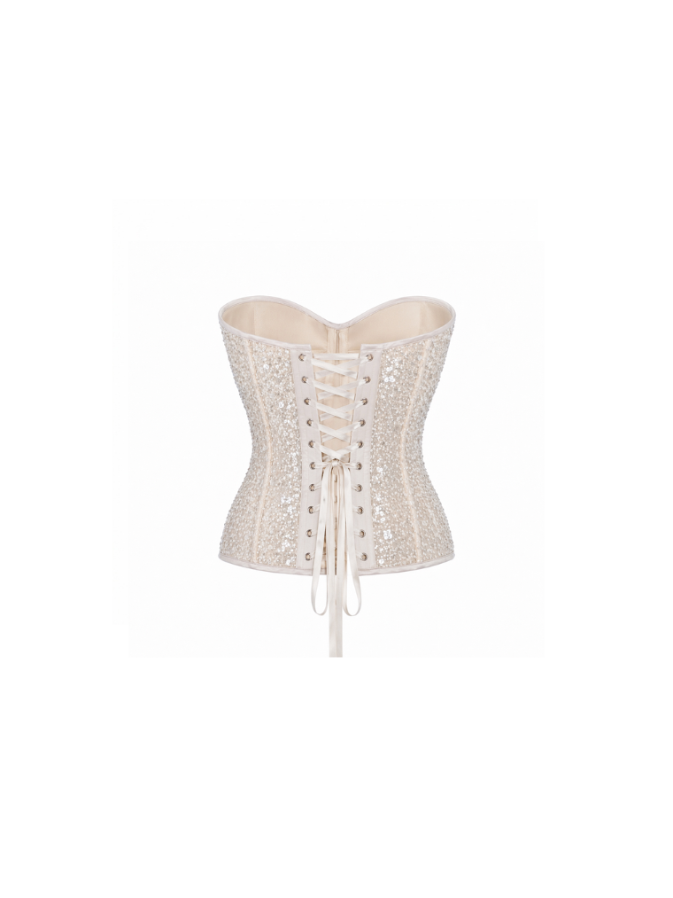 Solène Shinny Corset - Shimmering, Figure-Enhancing Corset