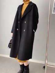 Addolorata - Wool Coat by Ares Milano