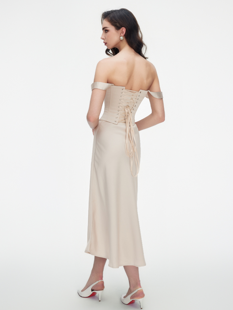 Sia Corset - Elegant Waist-Cinching Corset for a Sleek, Hourglass Silhouette
