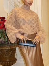 Exquisite Satin High-Waist Maxi Skirt