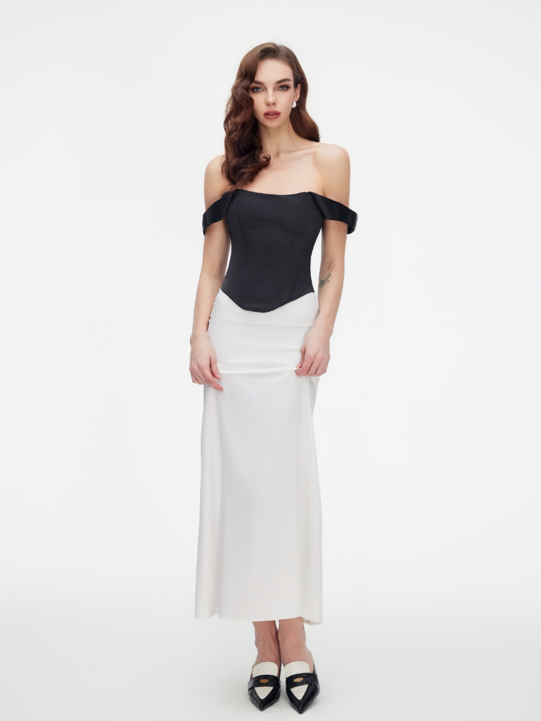 Sia Corset - Elegant Waist-Cinching Corset for a Sleek, Hourglass Silhouette