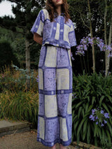 Exclusive Dreamy Galaxy Sun Print Short Shirt