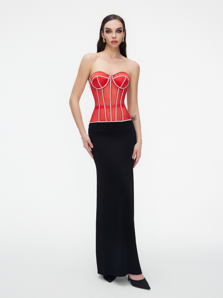 Secret-Form Shaping Bra with Sparkling Rhinestones
