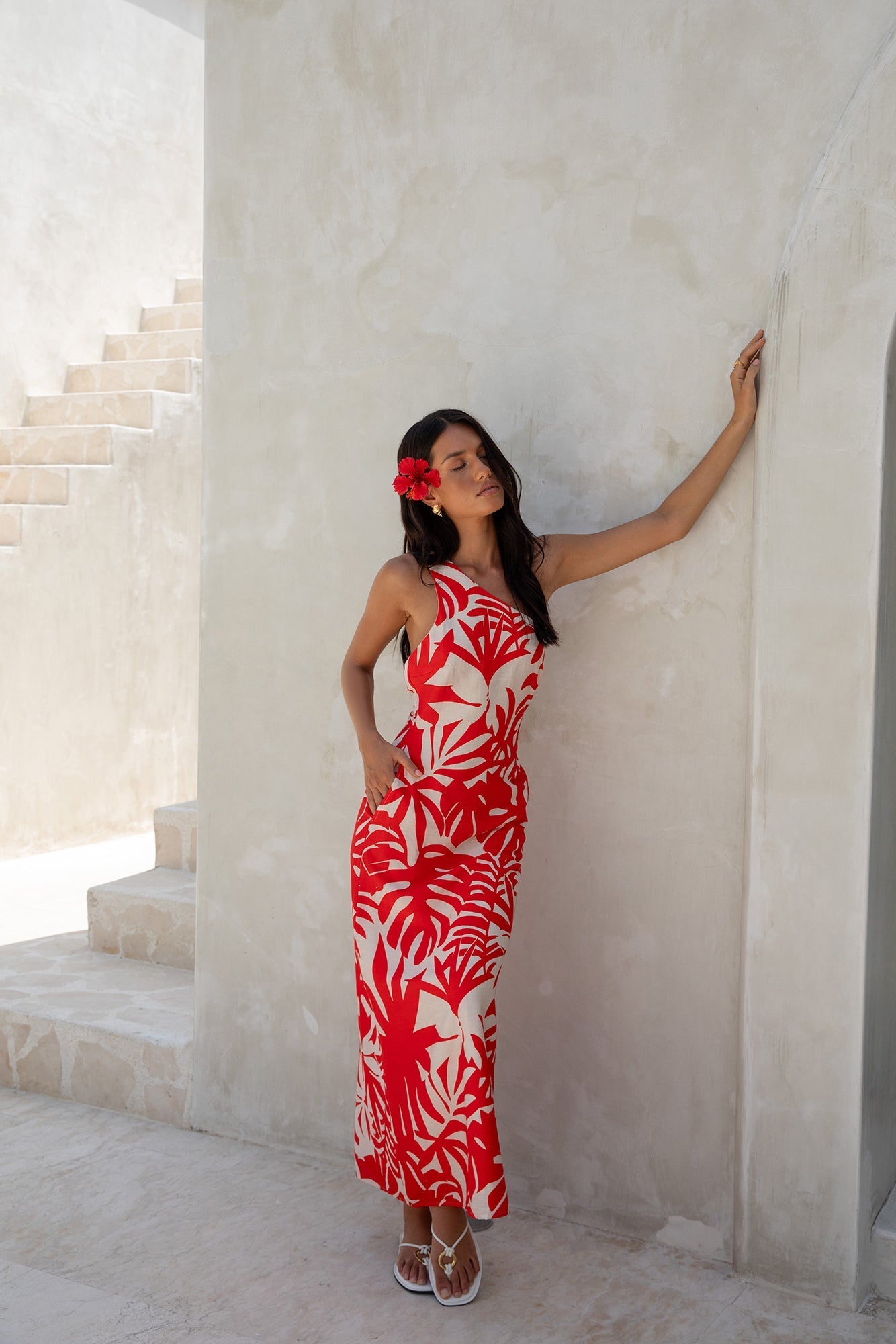 Matelo Midi Dress Matelo Print