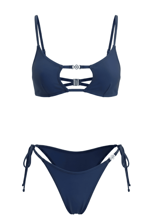 Amira Bikini-Set in Navy